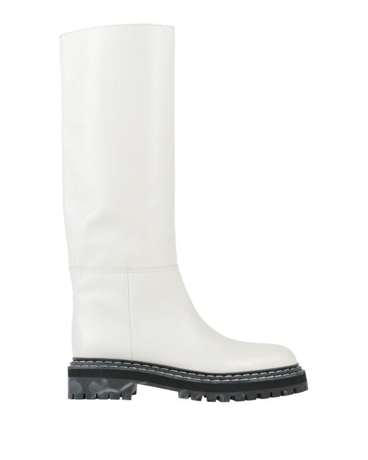 Proenza Schouler White Boot Cow Leather