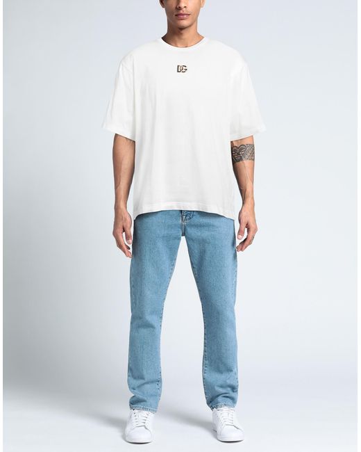 Dolce & Gabbana White T-shirt for men