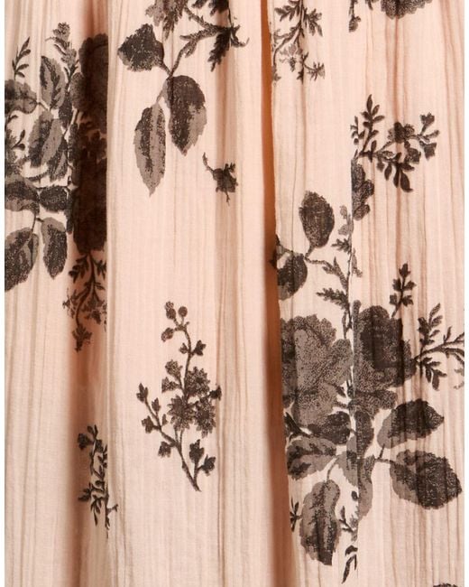 Free People Natural Midi Dress Cotton