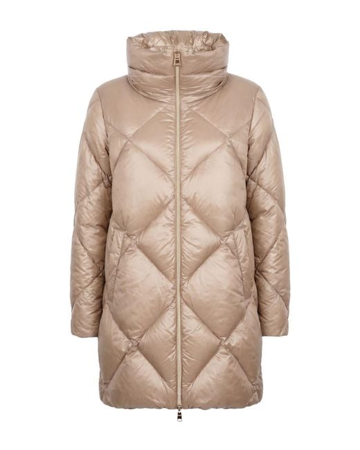 Herno Natural Taupe Puffer Polyamide