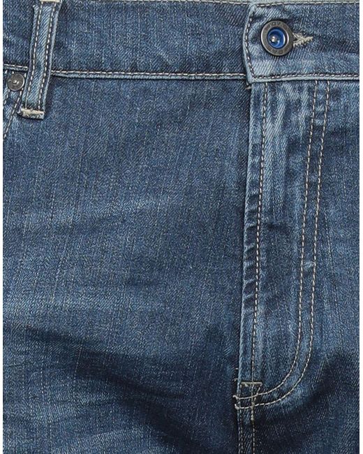 Gas Blue Denim Trousers for men