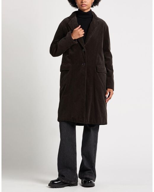 Aspesi Black Coat Cotton