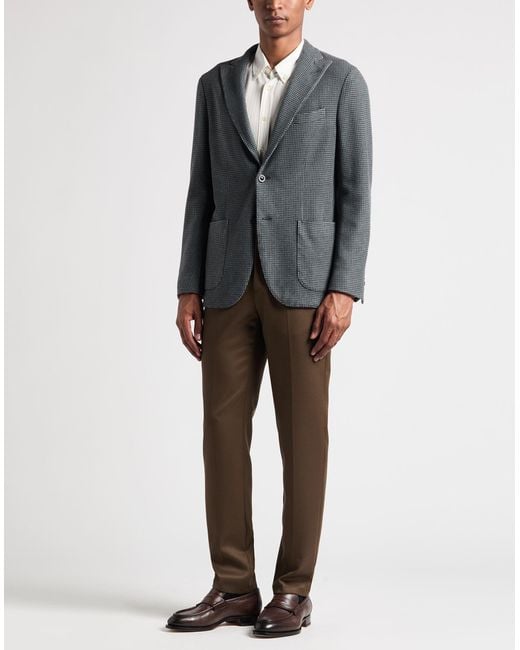 Boglioli Gray Blazer for men
