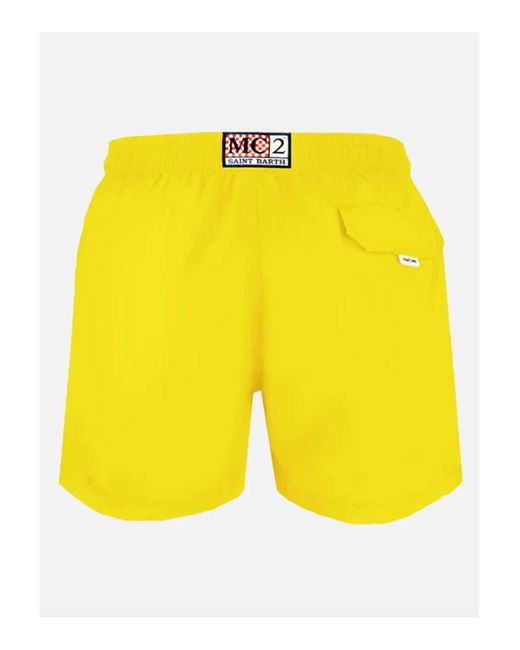 Boxer Da Mare di Mc2 Saint Barth in Yellow da Uomo
