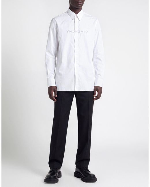Camicia di Givenchy in White da Uomo