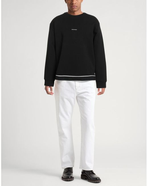 Felpa di Emporio Armani in Black da Uomo