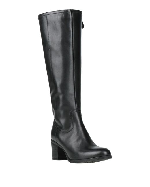 Geox Black Boot Soft Leather