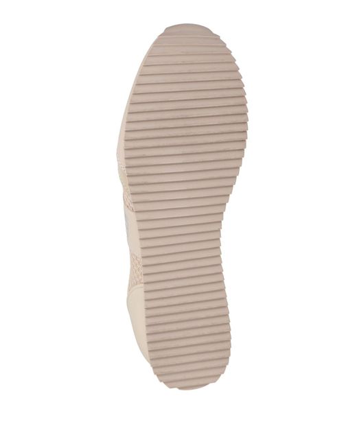 EA7 Natural Sneakers Polyester, Elastane, Polyurethane, Thermoplastic Polyurethane, Polyurethane Coated for men