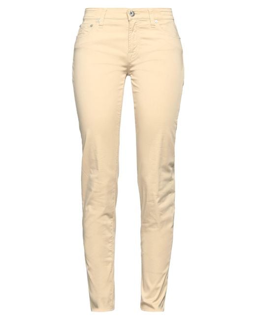 Jacob Cohen Natural Pants Cotton, Elastane