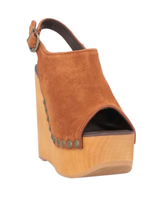 Jeffrey Campbell Brown Mules & Clogs