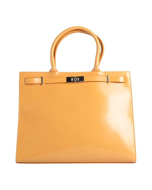 Borbonese Orange Handbag