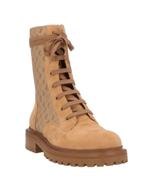 Jimmy Choo Brown Ankle Boots Leather
