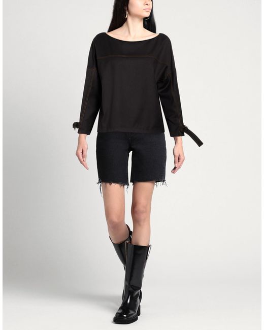 Spell Black Top Polyester, Rayon, Elastane