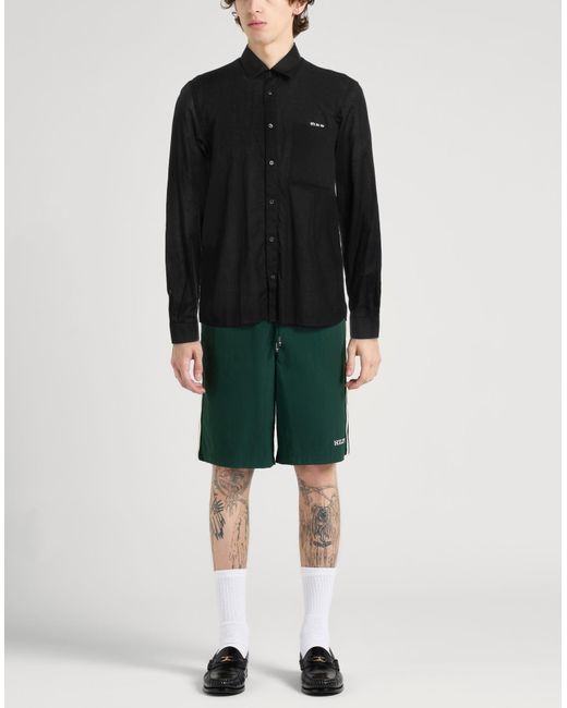 Camicia di Ice Play in Black da Uomo