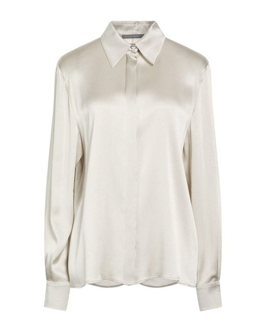 Alberta Ferretti White Light Shirt Acetate, Silk