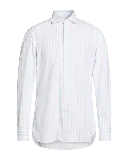 Isaia White Shirt for men