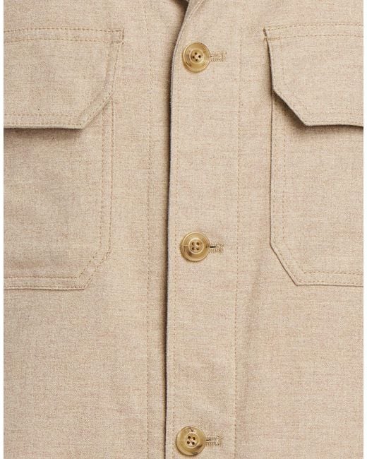 L.b.m. 1911 Natural Jacket Cotton, Elastane for men