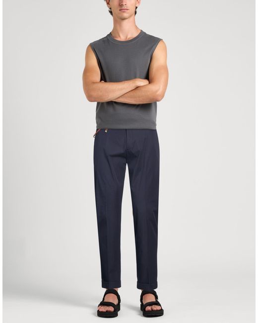 Berwich Blue Pants for men