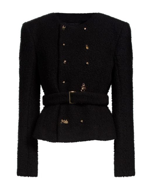 Céline Black Jacket Cashmere, Wool, Polyamide