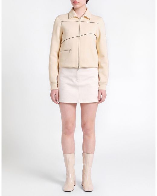 Ferragamo Natural Ivory Jacket Polyester, Cotton, Polyamide