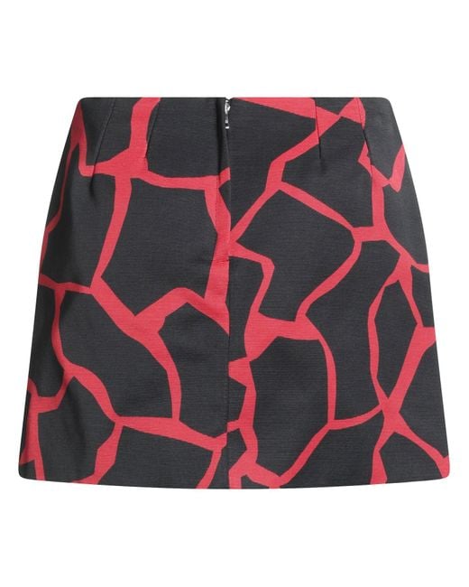 Dolce & Gabbana Red Mini Skirt
