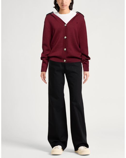 DKNY Red Cardigan