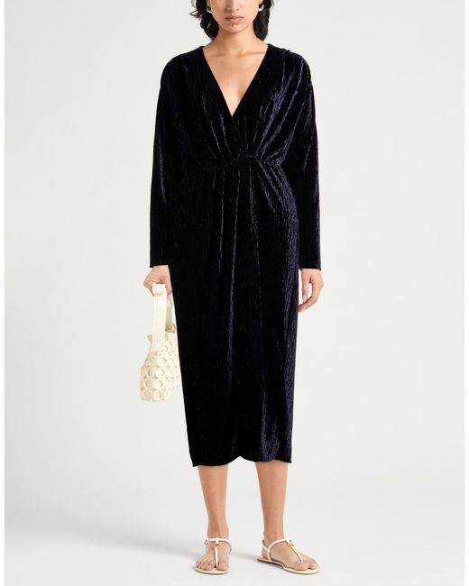 Forte_forte Black Midi Dress
