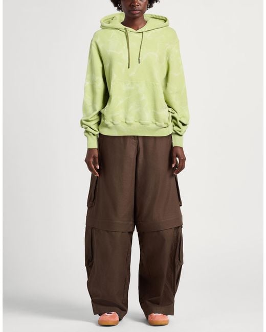WOOD WOOD Green Light Sweatshirt Cotton