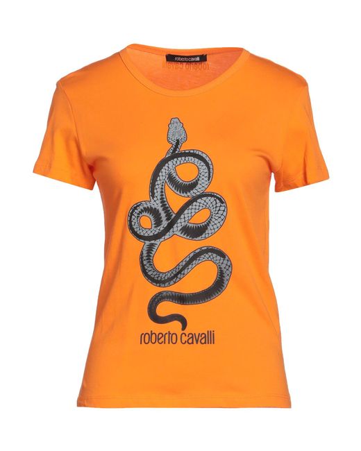 Roberto Cavalli Orange T-shirt