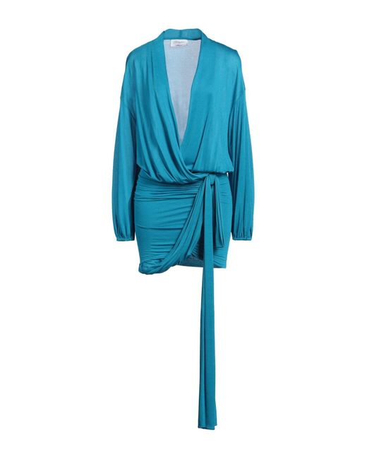 Blumarine Blue Mini Dress