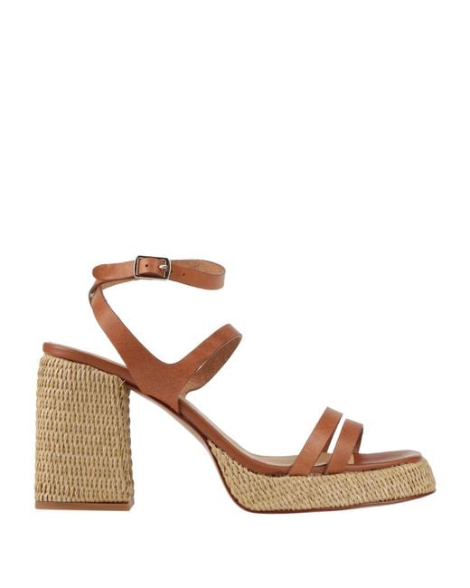Castaner Brown Sandals Leather