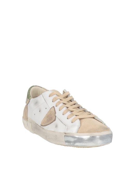 Philippe Model White Trainers for men