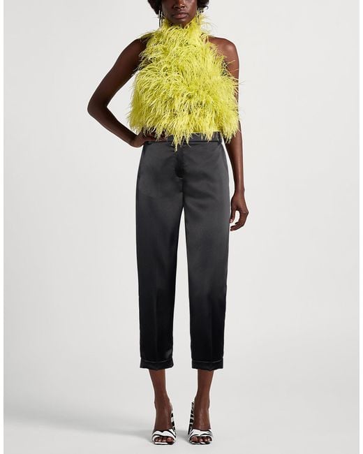 Blugirl Blumarine Black Pants Polyester, Elastane