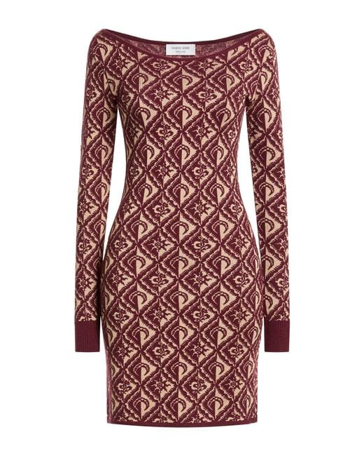 MARINE SERRE Red Mini Dresses