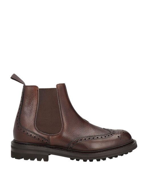Church's Brown Dark Ankle Boots Leather for men