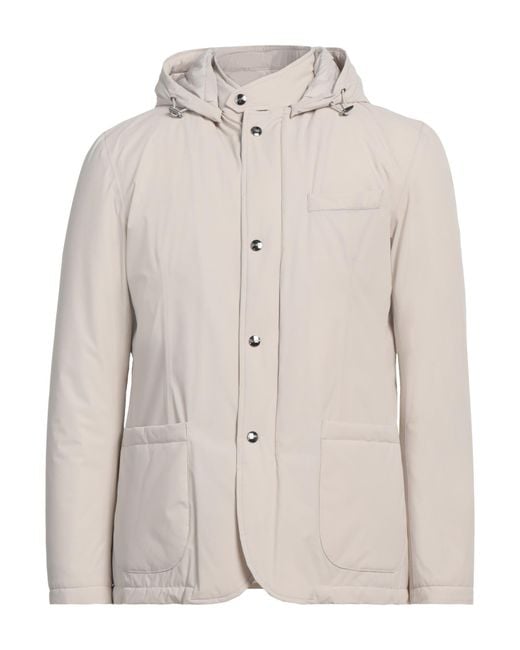 Herno White Jacket Polyamide, Elastane, Polyurethane for men