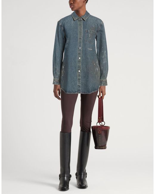 Helmut Lang Blue Denim Shirt