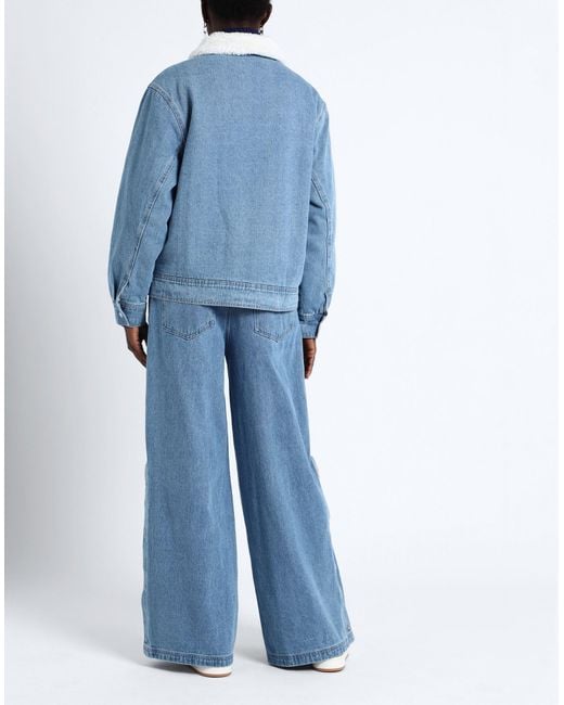 Adidas Originals Blue Denim Outerwear