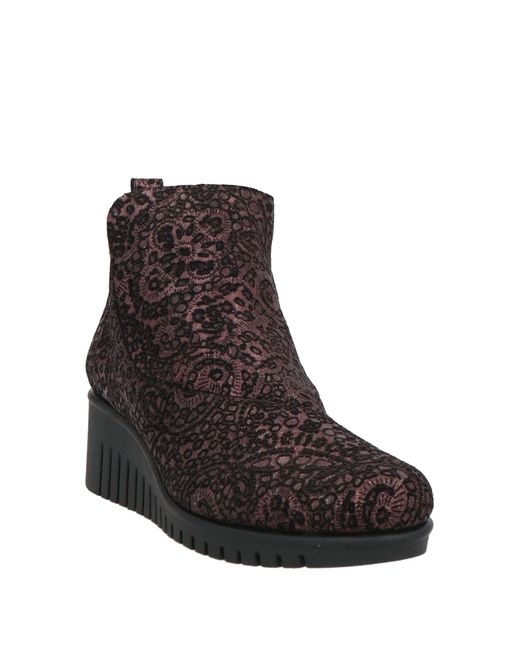 The Flexx Brown Ankle Boots Leather