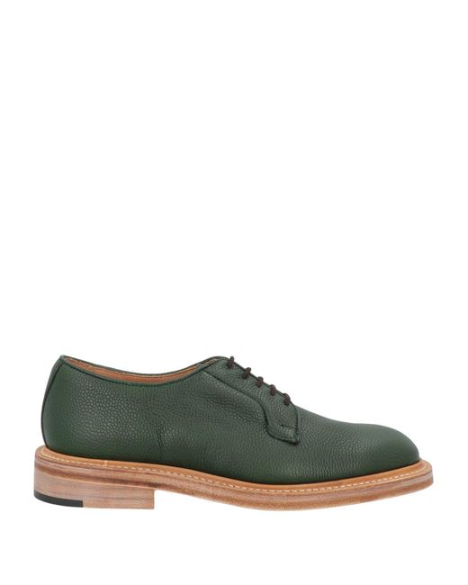 Tricker's Green Lace-up Shoes for men