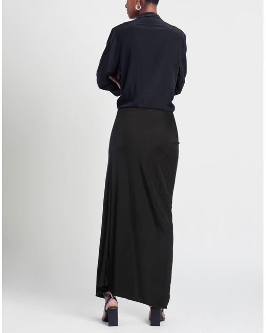 Moschino Jeans Black Maxi Skirt