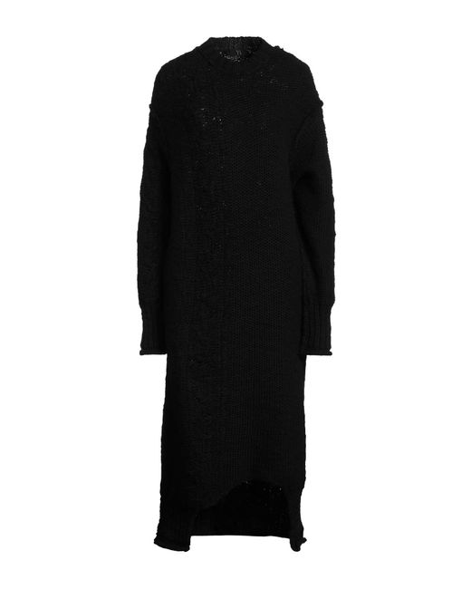 Y's Yohji Yamamoto Black Midi Dress