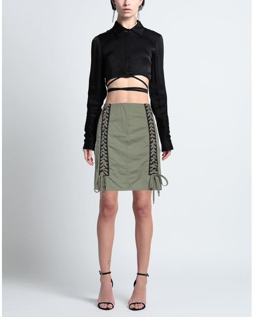 Cormio Green Mini Skirt