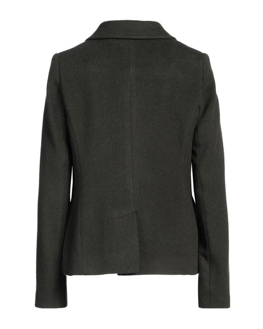 Dolce & Gabbana Black Military Coat Wool, Acrylic, Polyester