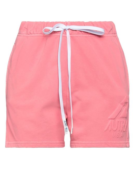 Autry Pink Shorts & Bermuda Shorts Cotton