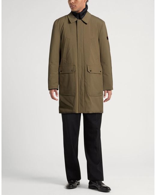Peuterey Green Coats for men