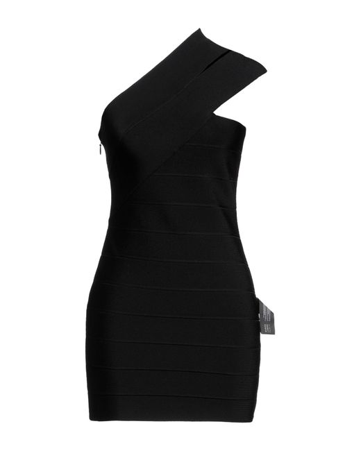 Hervé Léger Black Mini Dress