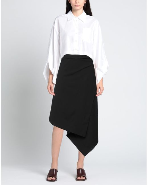 Michael Kors Black Midi Skirt