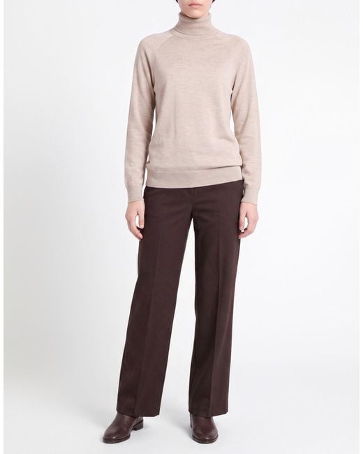 Gentry Portofino Natural Turtlenecks