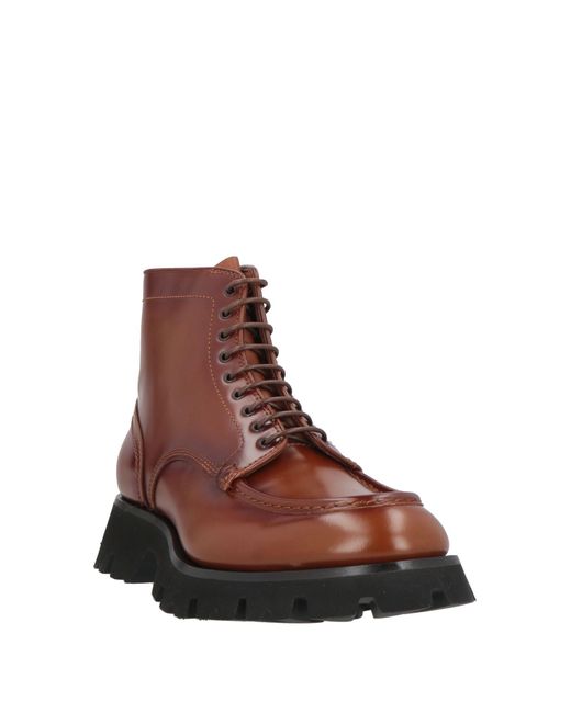 Santoni Stiefelette in Brown für Herren